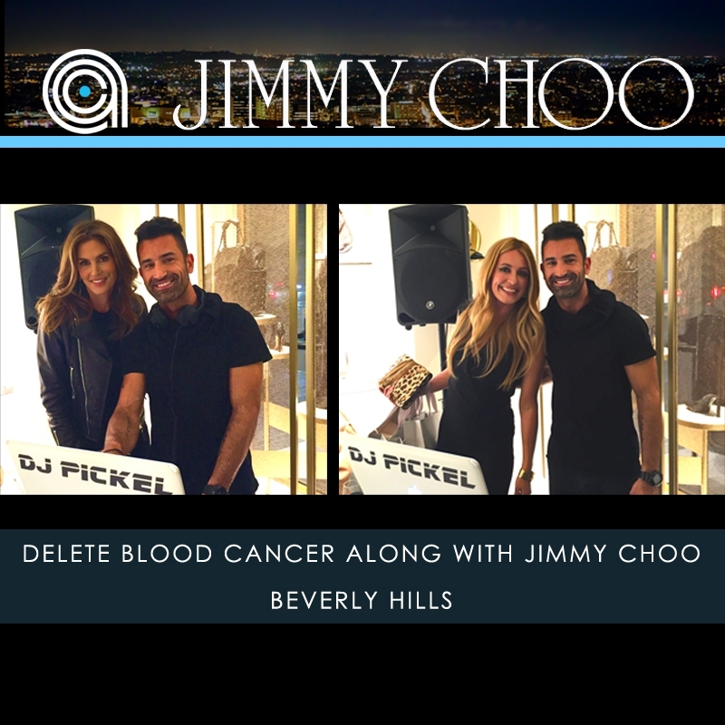 Jimmy Choo and Delete Blood Cancer